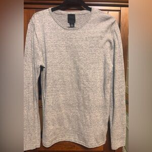 H&M Gray Men's Long Sleeved Lightweight Sweater size Small NWOT